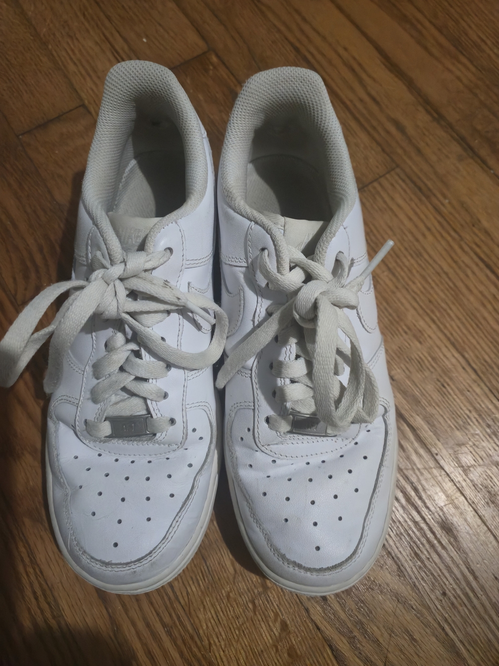 Men's White Mesh Athletic Sneakers - Lightweight Comfort